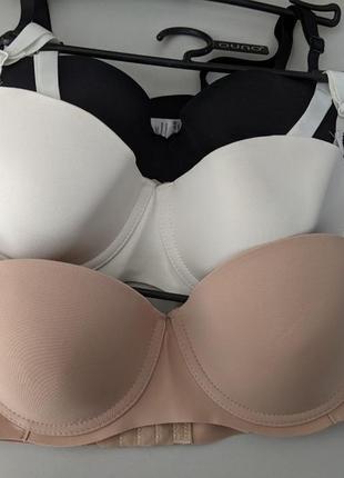 Бюстгалтер безшовний без кісточок бюст ліф ліфчик лівчик бра білизна