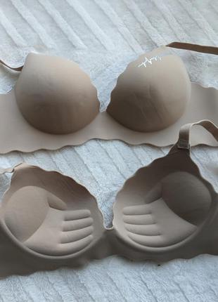 Бюстгалтер безшовний без кісточок бюст ліф ліфчик лівчик бра білизна
