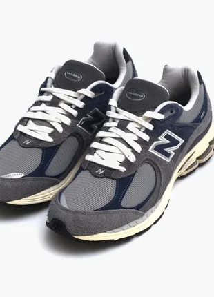 Оригинальные кроссовки new balance 2002r navy castlerock grey