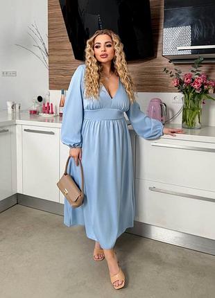 Жіноча сукня міді6 фото