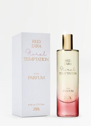 Парфюмированная вода женская red zara floral temptation