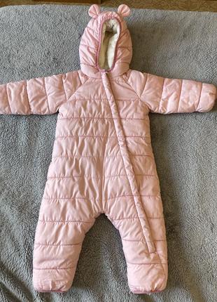 Зимний комбинезон для маленькой принцессы