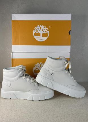 Timberland laurel court tb0a27ekem21 белый размеры38.5/39(24.5/25 см)