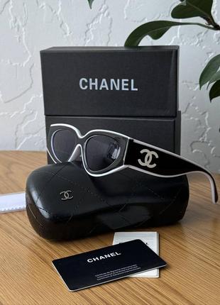 Окуляри в стилі chanel в наявності повний комплект