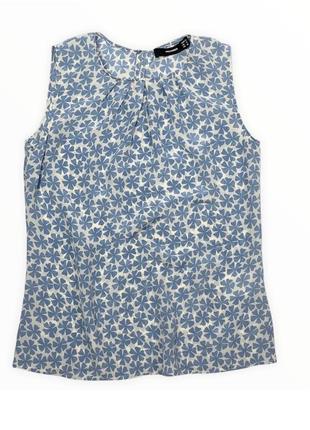 100% шелковый топ