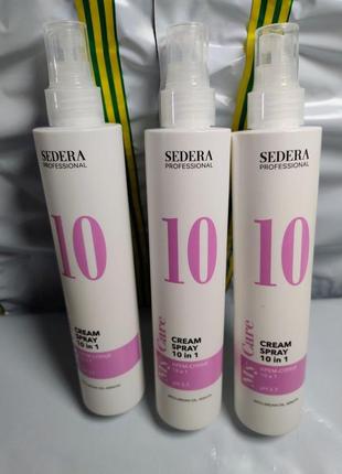 10 в 1 мультифункциональный спрей крем для волос sedera professional 250 мл