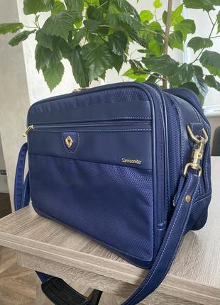 Дорожня сумка samsonite. сумка під ноутбук