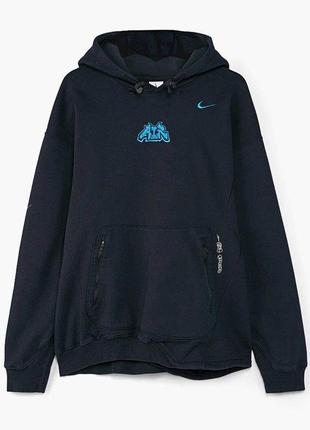 Худі nike x off-white fleece hoodie black