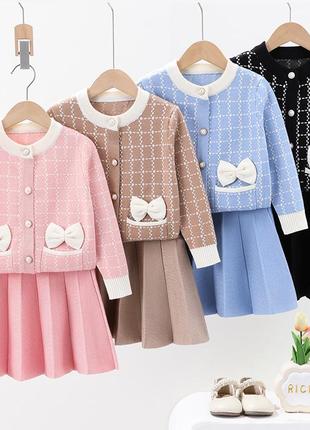Костюм для девочки кофта+юбка