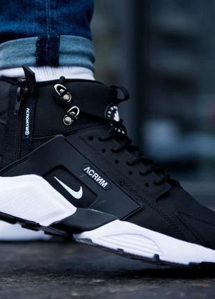 Nike huarache x acronym city mid leather🆕шикарные кроссовки найк🆕купить наложенный платёж2 фото