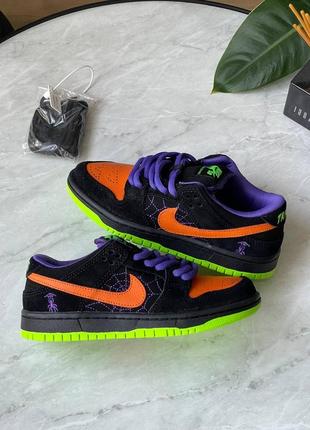 (36-45) мужские / женские кроссовки nike sb dunk low night of mischief halloween