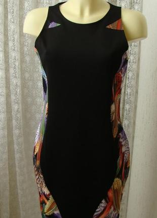 Платье стрейч мини opus london р.48 7583