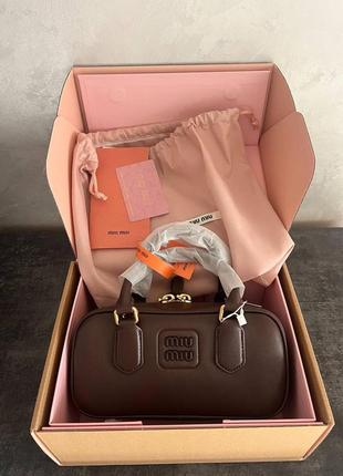 Miu miu arcadie leather bag