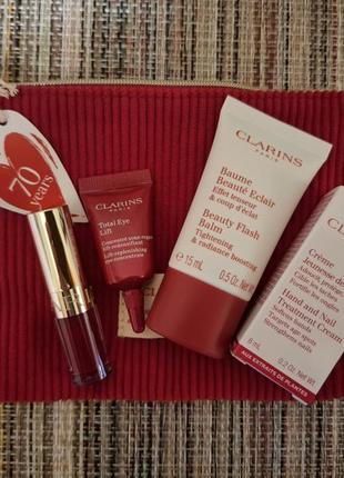 Набор с мини версиями clarins