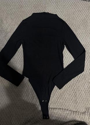 Черное боди stradivarius