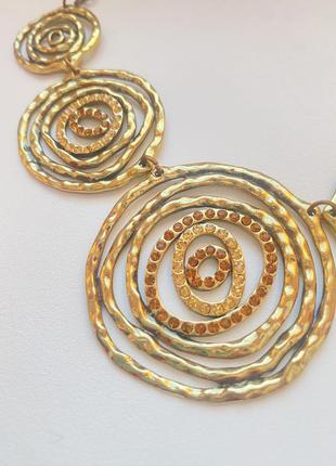 Ожерелье со стразами, винтаж3 фото