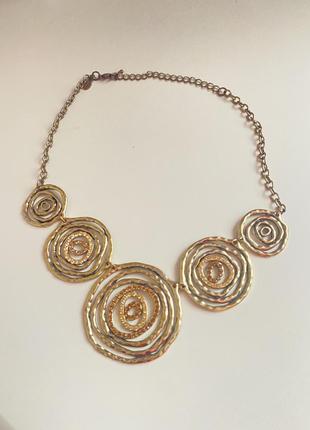 Ожерелье со стразами, винтаж2 фото
