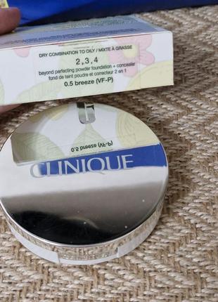 Пудра clinique 2 в 1