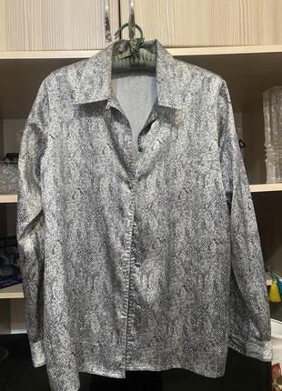 Рубашка атласная