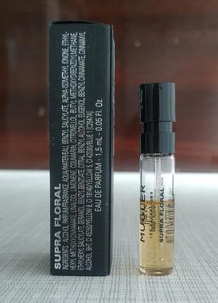 Supra floral, mugler les exceptions, пробник