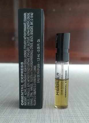 Oriental express, mugler les exceptions, пробник