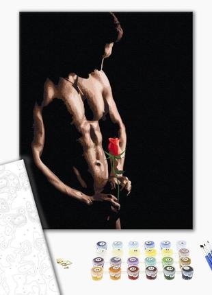 Картина за номерами троянда пристрасті