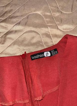 Платье boohoo с рукавами2 фото