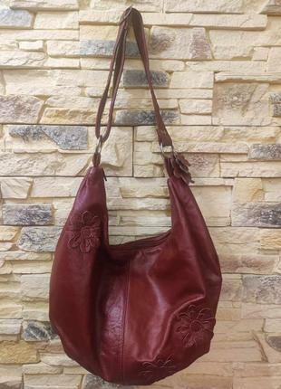 Сумка шкіряна