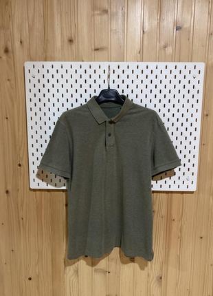 Хаки футболка поло polo m&s