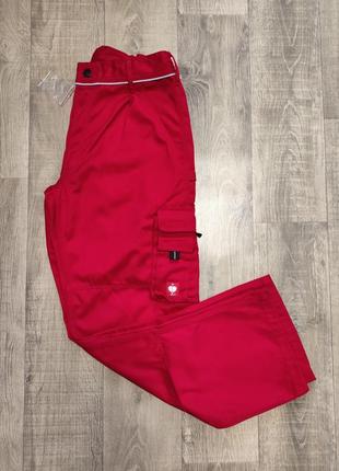 Робочі штани карго engelbert strauss classic red