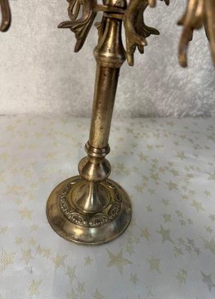 Продам подсвечник большой бронзовый