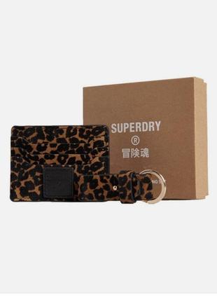 Набір візитниця і брелок для ключів superdry