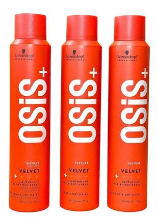 ‼️воск для стайлинга в форме спрея schwarzkopf osis+velvet_ 200 мл!!️