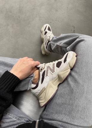 Кроссовки New Balance Herren 327 in Gelb Weiß premium6 фото
