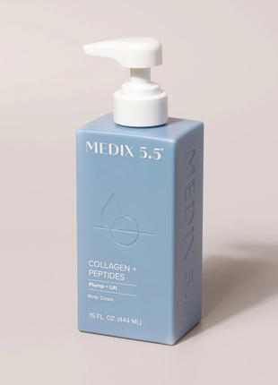 Medix 5.5 крем для ухода за телом коллаген и пептиды 444 мл
