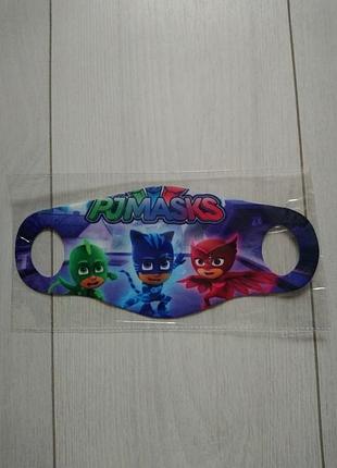 Детская маска для лица pj masks