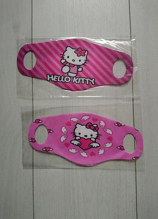 Детская маска для лица hello kitty