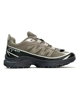 Мужские кроссовки salomon xt-6 ft khaki black