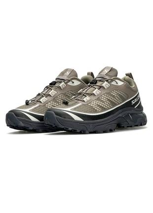 Мужские кроссовки salomon xt-6 ft khaki black6 фото