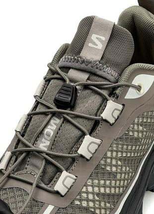 Мужские кроссовки salomon xt-6 ft khaki black5 фото