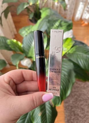 Блеск для губ с лаковым эффектом lancome l'absolu lacquer