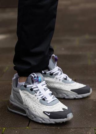 Р.40-45 кроссовки nike air max 270 react х travis scott nk084