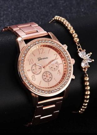 Часы женские geneva swarovski