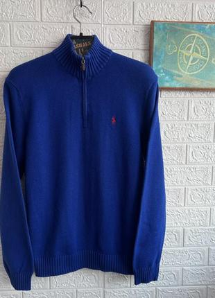Светр polo ralph lauren 1/3 zip на молніі вінтаж рм-л