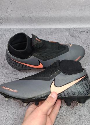 Бутси nike phantom vision sg pro гібриди копочки футбольні mercurial superfly vapor 13 elite anti clog