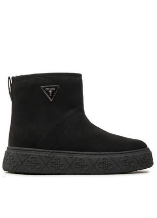 Зимові чоботи guess unity, ботильйони unitie flfuty esu06 чорний, уггі guess