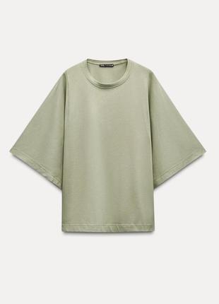 Плотная футболка zara