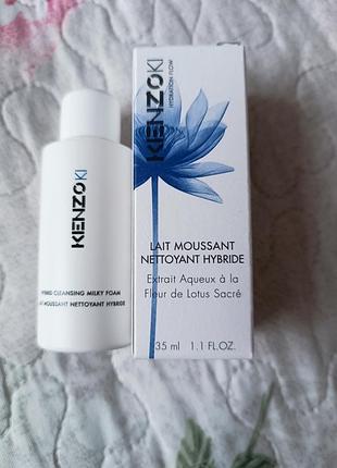 Пенка для умывания kenzoki hybrid cleansing milky foam