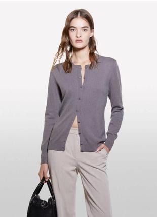 Кардиган жіночий від massimo dutti ( шовк, котоон, кашемір)