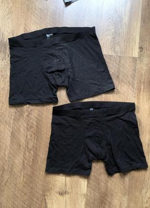 Удлиненные боксеры черные